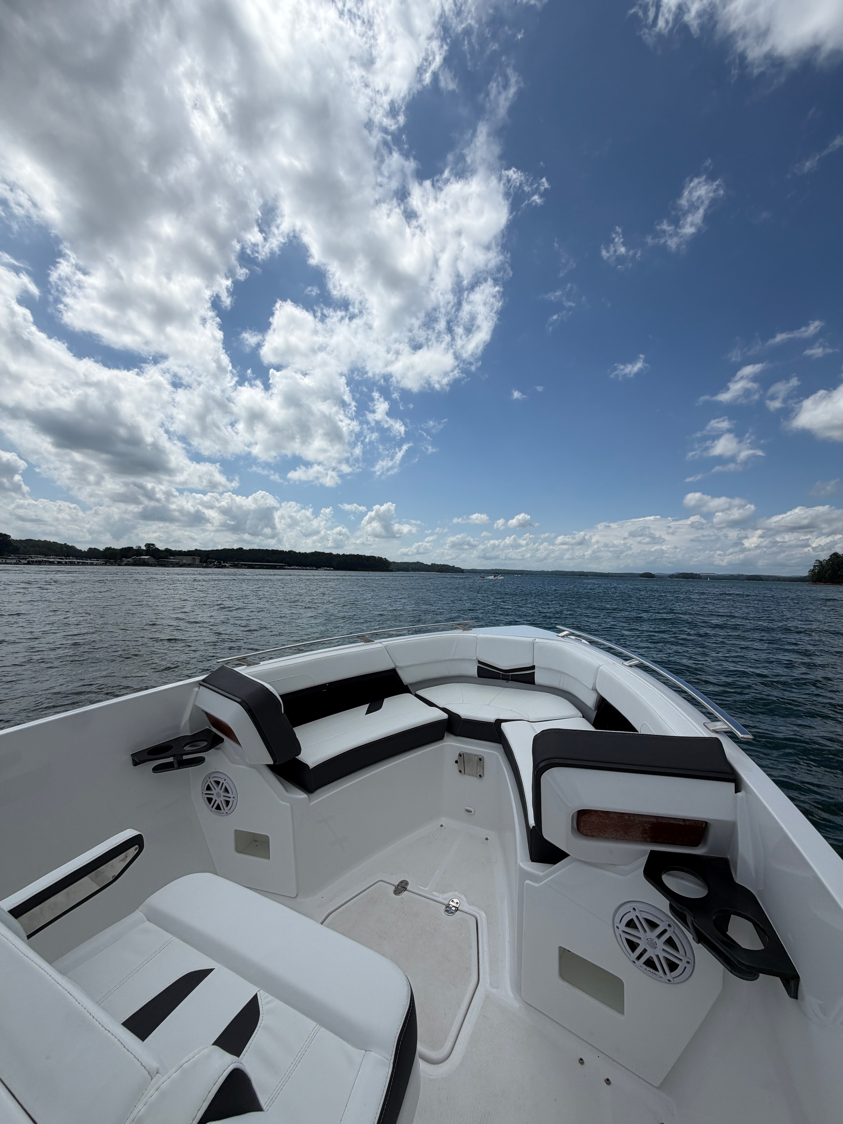 Monterey boat interior and seating